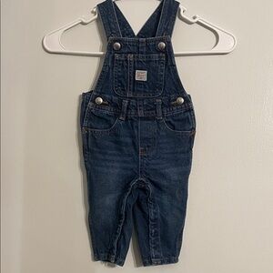 Old Navy Classic Blue Denim Overalls 6-12 mo